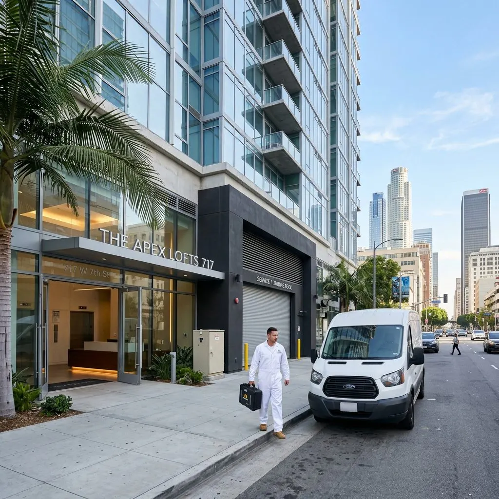 How high-rise crime scene cleanup works in downtown Los Angeles apartments